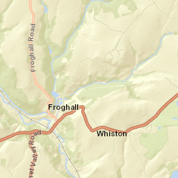 A52, Stoke-on-Trent, Staffordshire ST10, UK Street Map