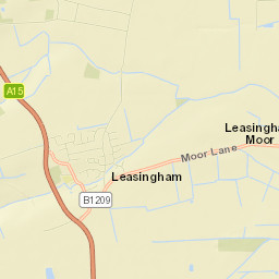 Leasingham Street Map