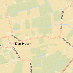Den Hoorn Street Map