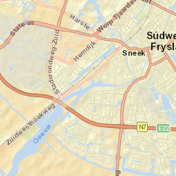Sneek Street Map