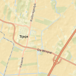 Tijnje Street Map