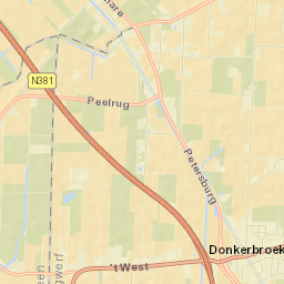 Donkerbroek Street Map