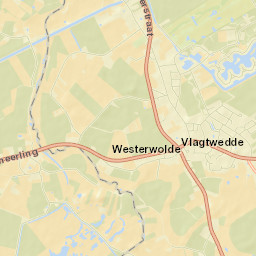 Vlagtwedde Street Map