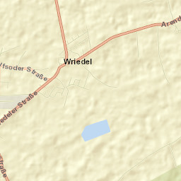 Wriedel Street Map
