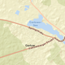 Gartow Street Map