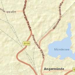 Angermünde Street Map
