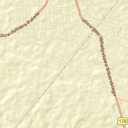 Trzcianka Street Map