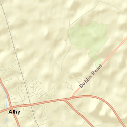 Athy Street Map