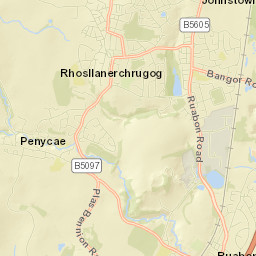 10 Duke Street, Rhosllanerchrugog, Wrexham Street Map