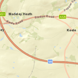 Keele Street Map