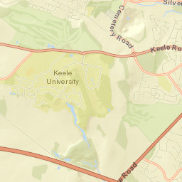 255 Horwood, Keele University, Keele, Newcastle, Staffordshir Street Map