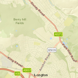 2-3 Longsdon Grove, Stoke-on-Trent ST3 Street Map