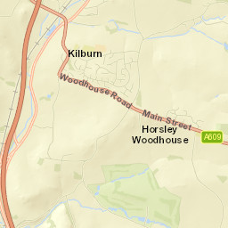 172 Main Street, Horsley Woodhouse Street Map