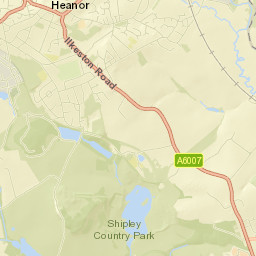 Heanor Street Map