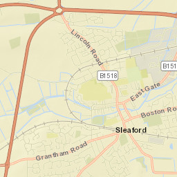 Sleaford Street Map