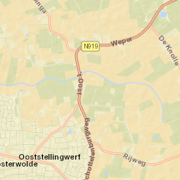 Oosterwolde Street Map