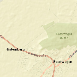 Esterwegen Street Map