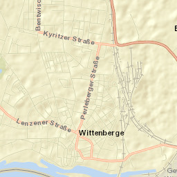 Wittenberge Street Map
