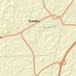 Szubin Street Map