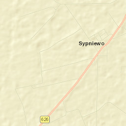Sypniewo Street Map