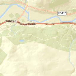 10 London Road, Corwen, Denbighshire LL21 Street Map