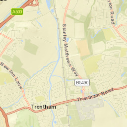 58 Werburgh Drive, Stoke-on-Trent ST4 8JP Street Map