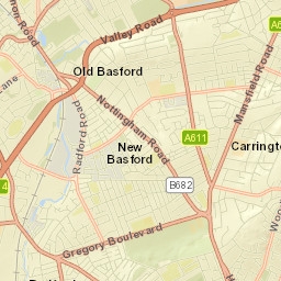 Basford Street Map