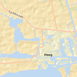 Heeg Street Map