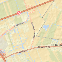 De Knipe Street Map