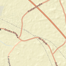 Langwedel Street Map