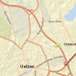 Uelzen Street Map