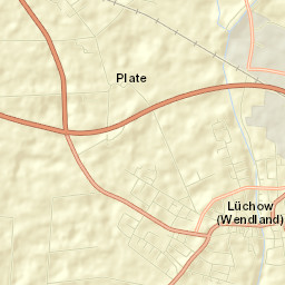 Lüchow Street Map