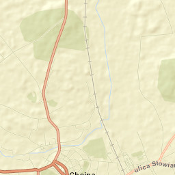 Chojna Street Map