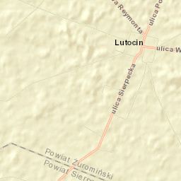 Lutocin Street Map