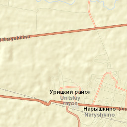 Naryshkino Street Map