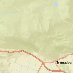 A487, Porthmadog, Gwynedd LL49, UK Street Map