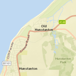 Hunstanton Street Map