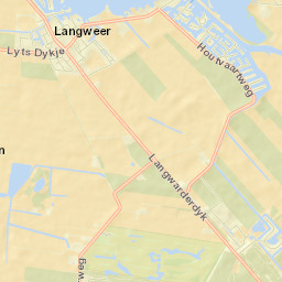 Langweer Street Map