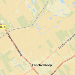 Oldeberkoop Street Map