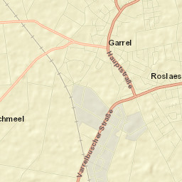 Garrel Street Map