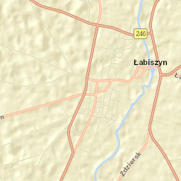 Łabiszyn Street Map