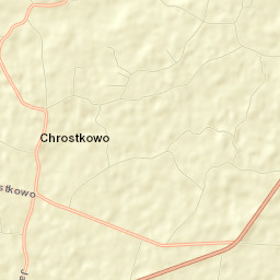 Chrostkowo Street Map