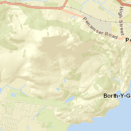 Porthmadog Street Map