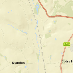 Standon Street Map