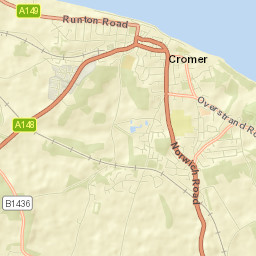Cromer Street Map