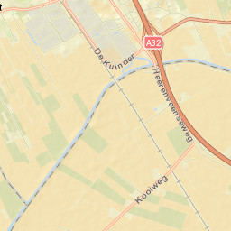 Oudeschoot Street Map