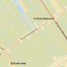 Tweede Exloërmond Street Map