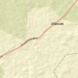 Dünsen Street Map