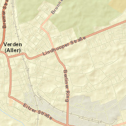 Verden Street Map