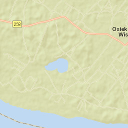 Osiek Street Map